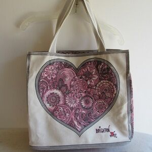 Brighton Tote LOVE Canvas
